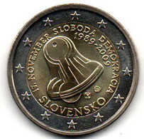 2009 - Slovacchia 2 Euro Democrazia E Libertà    ---- - Slovakia