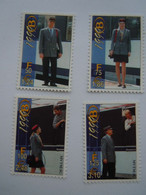 België Belgique 1999 Spoorwegvignet Vignette Chemins De Fer Nouveaux Uniformes TRV9/12 MNH ** - 1996-2013 Vignettes [TRV]