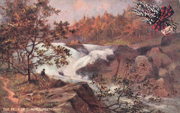 PERTHSHIRE , For Luck , The Falls Of Tummel , Tuck Oilette , 7925 - Perthshire