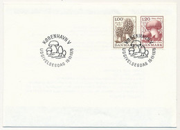 DANEMARK => 1 Enveloppe FDC - Champignons Rares - Copenhague 16/11/1978 - FDC