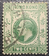 Hong Kong Y&T N °77. Roi Edouard VII. Oblitéré. - Used Stamps