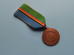 Médaille Du 20me Anniversaire De L'association Des Vétérans F.I. - O.F. ( Zie / Voir / See SCANS ( NO BOX ) ! - Belgique