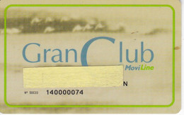 TARJETA DE GRAN CLUB MOVILINE DE TELEFONICA (RARA) - Dienstkarten