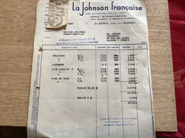 Dpt 93 Fact  St Denis La Johnson Française 1954 - Drogisterij & Parfum