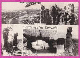 282727 / Germany - Sächsische Schweiz Saxon Switzerland Mountains - Bastei-Brücke Barbarine Climbing Area PC Deutschland - Bastei (sächs. Schweiz)