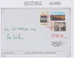 Alaska Cover Ca Kotzebue AUG 01 2007 (SK205) - Cartas & Documentos