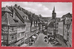 DE.- DUITSLAND WERTHEIM AM MAIN. MARKTPLATZ. ONGELOPEN. Volkswagen. Old Cars - Wertheim