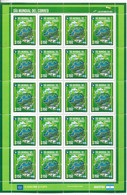 #75154A  ARGENTINE,ARGENTINA 2022 WORLD POST DAY FULL SHEET MNH - Ungebraucht