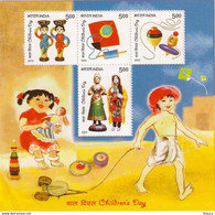 INDIA 2010 CHILDREN'S DAY Miniature Sheet/SS MNH P.O Fresh & Fine - Other & Unclassified