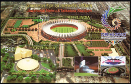 India 2010 COMMONWEALTH GAMES STADIUMS Miniature Sheet MS MNH, P.O Fresh & Fine - Other & Unclassified