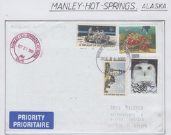 Alaska Cover Manley Hot Springs Ca Manley Hot Springs OCT 21 2005 (SK212) - Cartas & Documentos