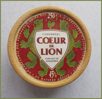 Joli Magnet Camembert CŒUR  DE LION - Publicitaires