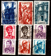 Sarre-171- Original Values Issued In 1948 (o) Used - Quality In Your Opinion. - Autres & Non Classés