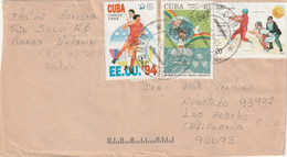 Cuba 1994 Cover Mailed - Lettres & Documents