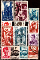 Sarre-172- Original Values Issued In 1948 (o) Used - Quality In Your Opinion. - Andere & Zonder Classificatie