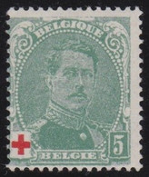 Belgie   .   OBP   .   129    .    **     .  Postfris  .   /   .    Neuf Avec Gomme Et SANS Charnière - 1914-1915 Red Cross