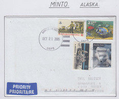 Alaska Cover Minto Ca Minto OCT 21 2005 (SK214) - Cartas & Documentos