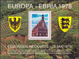 Allemagne Fédérale - Germany - Deutschland Bloc Feuillet 1978 Y&T N°BFV(1) - Michel N°BZF(?) *** - Exposition Ebria 78 - 1959-1980