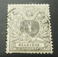 Belgium : 1884 - N° 43  -v? Obli  ;  Cat.: 10,00€ - Other & Unclassified