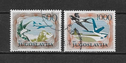 LOTE 1614  ///  YUGOSLAVIA  YVERT Nº: 59/60  CATALOG./COTE: 9€ ¡¡¡ LIQUIDATION - JE LIQUIDE - LIQUIDACIÓN !!!! - Luchtpost