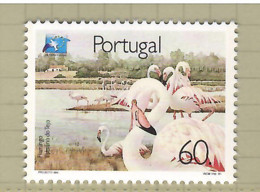 Portugal 1991, Bird, Birds, 1v, MNH** Split From Set Of 2v - Flamants