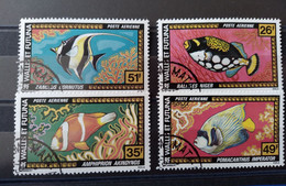 WALLIS ET FUTUNA N° PA 76 A 79 1978 Oblitérés POSTE AERIENNE 1ER JOUR NEUF AVEC GOMME ET CHARNIERE - Used Stamps