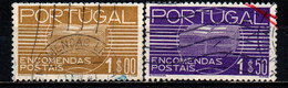 PORTOGALLO - 1936 - PACCO POSTALE IN UN CERCHIO - USATI - Gebruikt