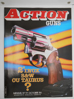 Revue Action Guns N°91  2" Inox S&W Taurus - Other & Unclassified