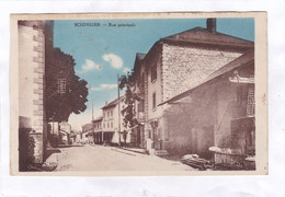 CPA :  14 X 9  -  SCIONZIER  - Rue  Principale - Scionzier