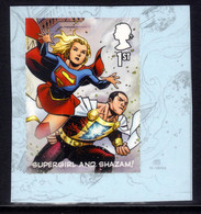 GB 2021 QE2 1st DC Comics Justice League Supergirl & Shazam Umm SG 4587f S/A (A1235) - Nuevos