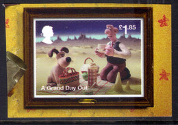 GB 2022 QE2 £1.85 Aardman Classic Wallace Gromit Grand Day Umm S/A Ex M/S ( B617) - Unused Stamps