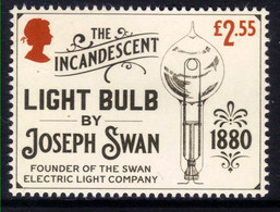 GB 2021 QE2 £2.55 Industrial Revolutions Light Bulb SG 4565 Umm ( B1238) - Unused Stamps