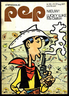 1971 - PEP - N° 35  - Weekblad - Inhoud: Scan 2 Zien - LUCKY LUKE. - Pep