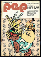 1971 - PEP - N° 38  - Weekblad - Inhoud: Scan 2 Zien - ASTERIX. - Pep