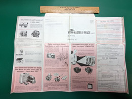 DEPLIANT VIEW  MASTER FRANCE  BON DE COMMANDE - Supplies And Equipment