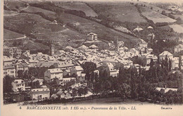 CPA - 04 - Les ALPES - Barcelonnette - Panorama De La Ville - LL - Barcelonnette