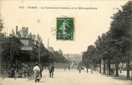 Paris * 15ème * Le Boulevard Pasteur Et Le Métropolitain * Métro - Paris (15)