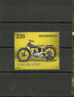 Austria 2022 - Motorcycle Titan 350 Sport , MNH - Ungebraucht