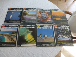 MEXICO DESCONOCIDO, Année 1985, Lot De 8 Numéros - [2] 1981-1990
