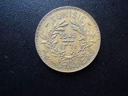 TUNISIE : 2 FRANCS   1945 - 1345     G.296 * / KM 248      SUP 55 - Tunesië