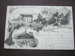 WETTER , HARKORTBERG   , Schöne Karte Um 1899 - Wetter