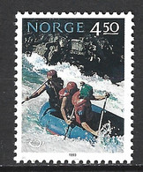 NORVEGE. N°1081 De 1993. Rafting. - Rafting