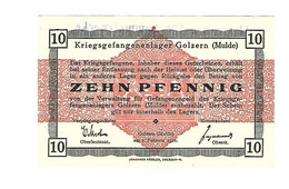 *germany Kriegsgefangenen Lager Golzern(mulde)  10 Pfennig     05.13  Unc - Autres & Non Classés