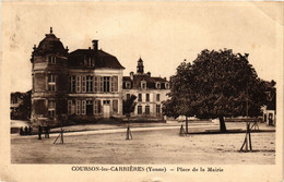 CPA COURSON-les-CARRIERES - Place De La Mairie (357901) - Courson-les-Carrières