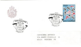 LETTERA CON TIMBRO PISAFIL'89  DEL 20/05/1989 - Covers & Documents