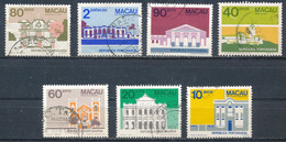 °°° MACAO MACAU - MONUMENTS - 1984/1990 °°° - Oblitérés