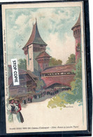 11-2022 - SMB8/12 - SUISSE 1900  - Illustrateur Louis Trinquier Trianon 1900 - Château D'Estavazer - Avenue Lamothe Piqu - Trin