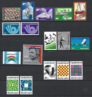 Timbre De Pays-Bas Neuf ** N 976 / 993 Manque Le N 976  Année 1973 - Annate Complete