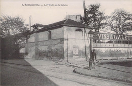 CPA - 93 - ROMAINVILLE - Le Moulin De La Galette - Animée - Commerce - Romainville