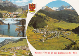 B9276) NAUDERS An Der Dreiländerecke - Luftbild U. Stempel Jausenstation PARDITSCHHOF 1982 - Nauders